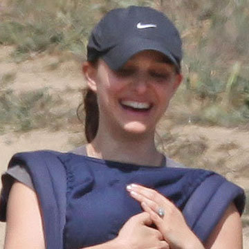 Natalie Portman Hiking With Aleph Millepied Video