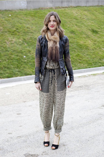If you're going to mix and match prints and textures, take cues from Amanda Brooks's stylish rendition.
If you're going to mix and match prints and textures, take cues from Amanda Brooks's stylish rendition.
