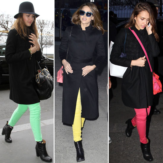 Jessica Alba Colored Jeans Jessica Alba Colored Jeans