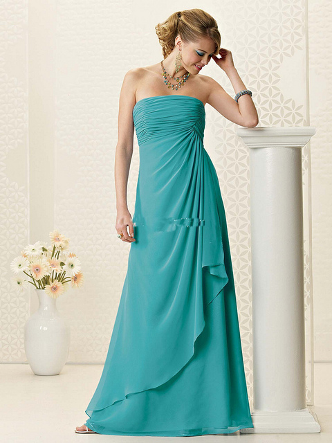 Blue Bridesmaid Dresses