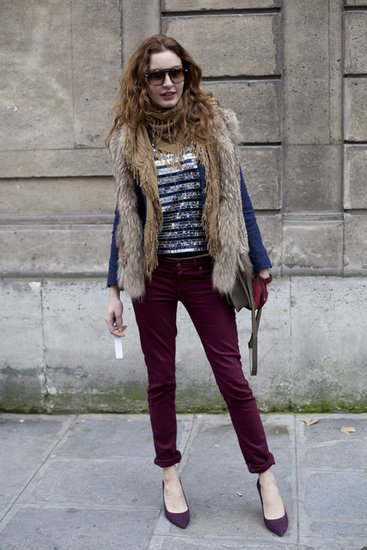 Paris Fashion Week Street Style Fall 2012