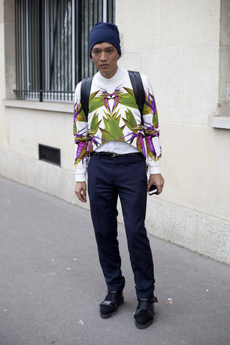 Paris Fashion Week Street Style Fall 2012 Paris Fashion Week Street Style Fall 2012