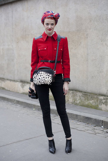 Paris Fashion Week Street Style Fall 2012