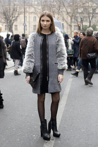 Paris Fashion Week Street Style Fall 2012 Paris Fashion Week Street Style Fall 2012