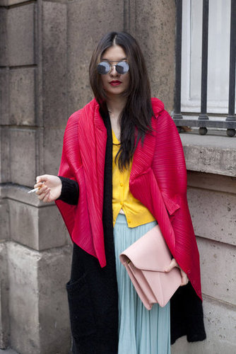 Paris Fashion Week Street Style Fall 2012 Paris Fashion Week Street Style Fall 2012