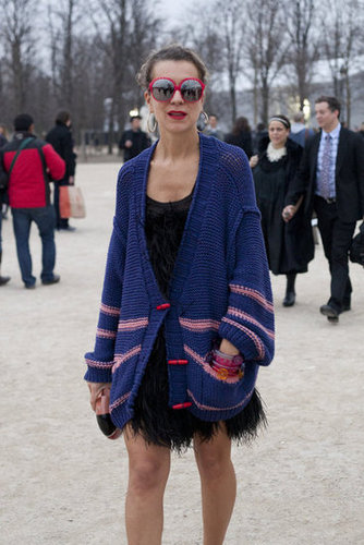 Paris Fashion Week Street Style Fall 2012 Paris Fashion Week Street Style Fall 2012