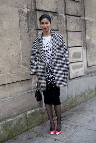 Paris Fashion Week Street Style Fall 2012 Paris Fashion Week Street Style Fall 2012