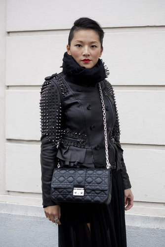 Paris Fashion Week Street Style Fall 2012 Paris Fashion Week Street Style Fall 2012