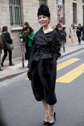 Paris Fashion Week Street Style Fall 2012 Paris Fashion Week Street Style Fall 2012
