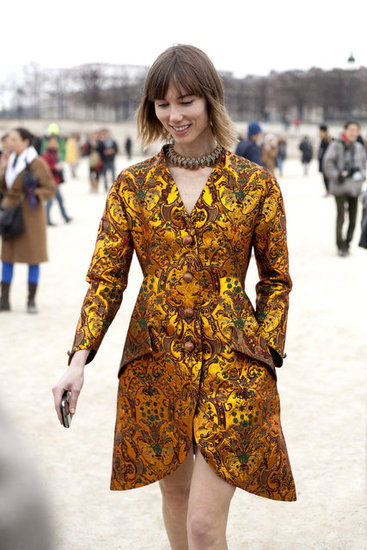 Paris Fashion Week Street Style Fall 2012
