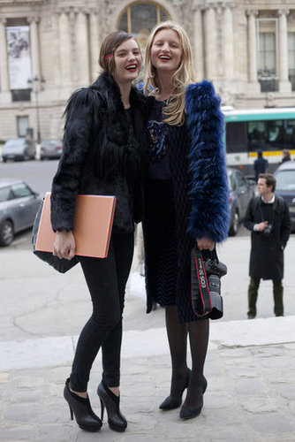 Paris Fashion Week Street Style Fall 2012 Paris Fashion Week Street Style Fall 2012