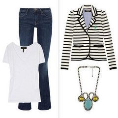 How to Dress Up a T-Shirt and Jeans How to Dress Up a T-Shirt and Jeans