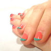 How to Do a French Manicure With Color