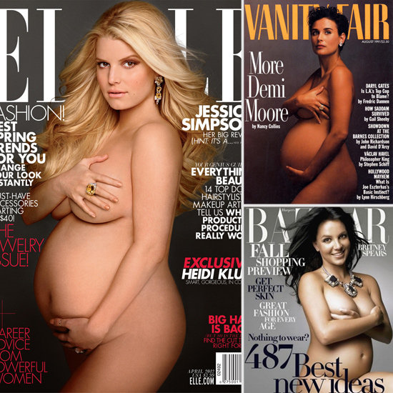 Jessica Simpson Nude and Pregnant on Cover of Elle Previous 1 12 Next