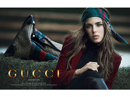  ad for Gucci debuted Tuesday and as expected it's especially pretty