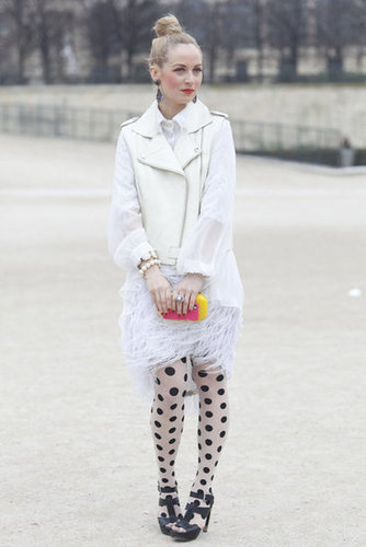 Paris Fashion Week Street Style Fall 2012 Paris Fashion Week Street Style Fall 2012