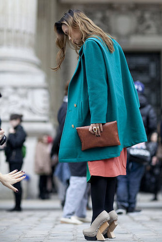 Paris Fashion Week Street Style Fall 2012 Paris Fashion Week Street Style Fall 2012