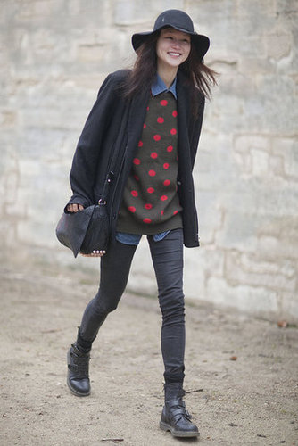 Paris Fashion Week Street Style Fall 2012 Paris Fashion Week Street Style Fall 2012