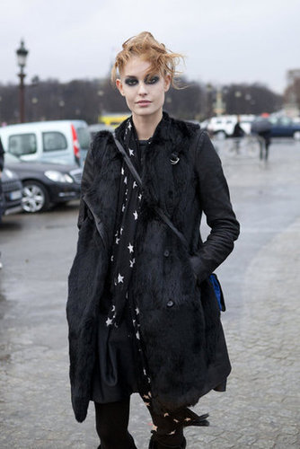Paris Fashion Week Street Style Fall 2012 Paris Fashion Week Street Style Fall 2012