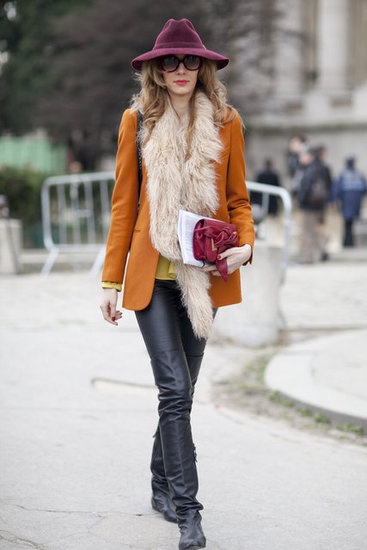 Paris Fashion Week Street Style Fall 2012