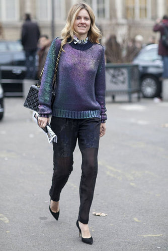 Paris Fashion Week Street Style Fall 2012 Paris Fashion Week Street Style Fall 2012