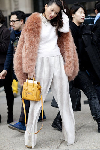 Paris Fashion Week Street Style Fall 2012 Paris Fashion Week Street Style Fall 2012