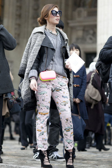 Paris Fashion Week Street Style Fall 2012