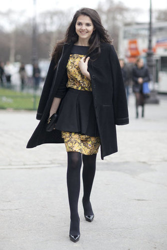 Paris Fashion Week Street Style Fall 2012 Paris Fashion Week Street Style Fall 2012