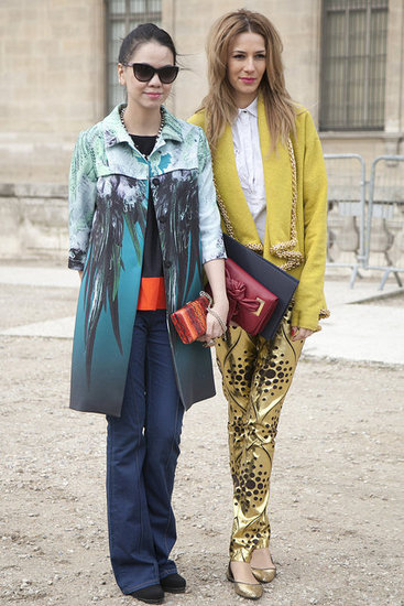Paris Fashion Week Street Style Fall 2012