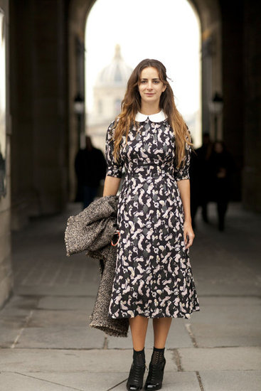 Paris Fashion Week Street Style Fall 2012
