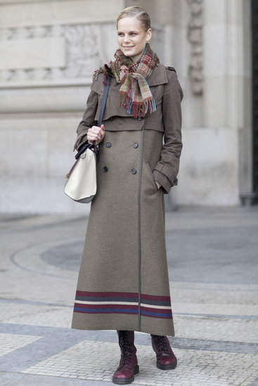 Paris Fashion Week Street Style Fall 2012