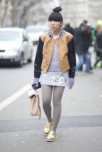 Paris Fashion Week Street Style Fall 2012 Paris Fashion Week Street Style Fall 2012
