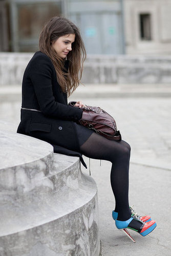 Paris Fashion Week Street Style Fall 2012 Paris Fashion Week Street Style Fall 2012
