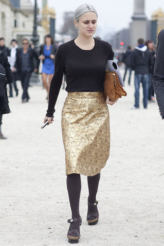 Paris Fashion Week Street Style Fall 2012 Paris Fashion Week Street Style Fall 2012