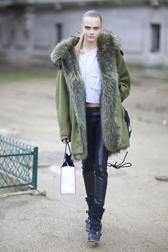 Paris Fashion Week Street Style Fall 2012 Paris Fashion Week Street Style Fall 2012