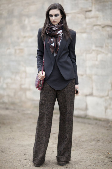 Paris Fashion Week Street Style Fall 2012