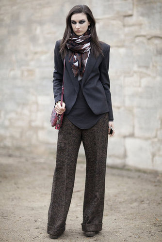 Paris Fashion Week Street Style Fall 2012 Paris Fashion Week Street Style Fall 2012