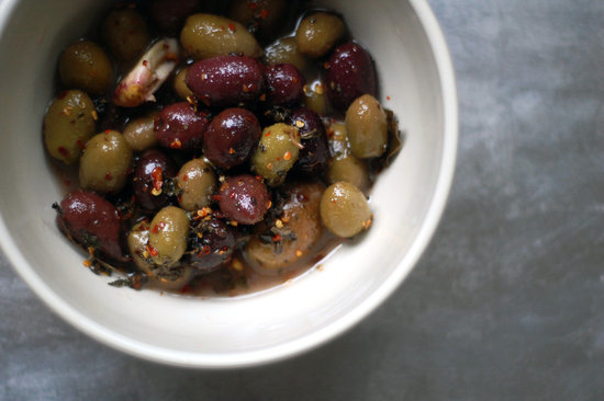 Spicy Marinated Olives Spicy Marinated Olives
