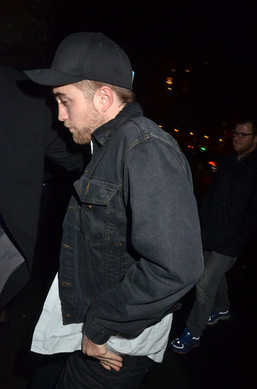Robert Pattinson left Paris's Museum of Decorative Arts. Robert Pattinson left Paris's Museum of Decorative Arts.