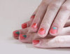 Reverse French Manicure Nail Art Idea