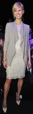 Karolina Kurkova Is Pretty in Lace
