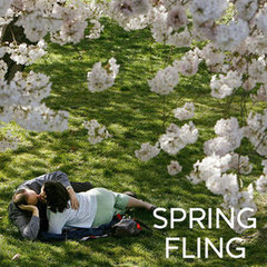 People Kissing in Spring Pictures