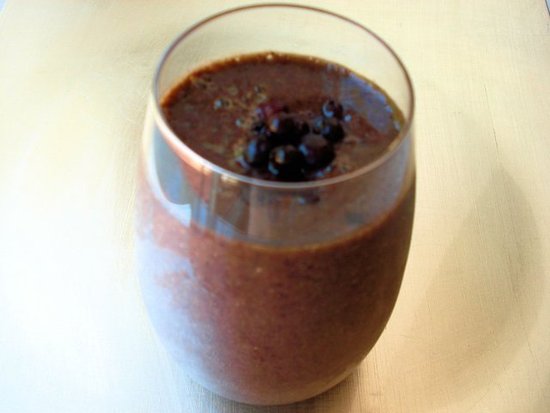 Blueberry Hemp Green Energy Smoothie