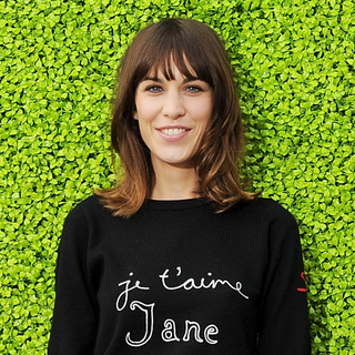 Alexa Chung Wears Celine at the British Designers Collective