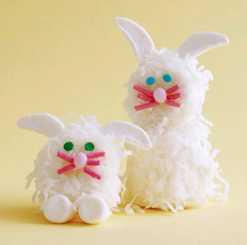 Marshmallow Easter Bunny Treats
