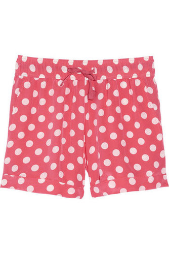 Paul & Joe Sister Gomette polka-dot silk shorts - 55% Off Now at THE OUTNET