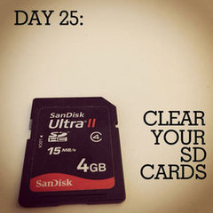 Clearing Out Your SD Cards