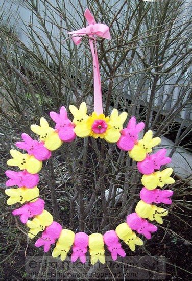 Peeps Wreath