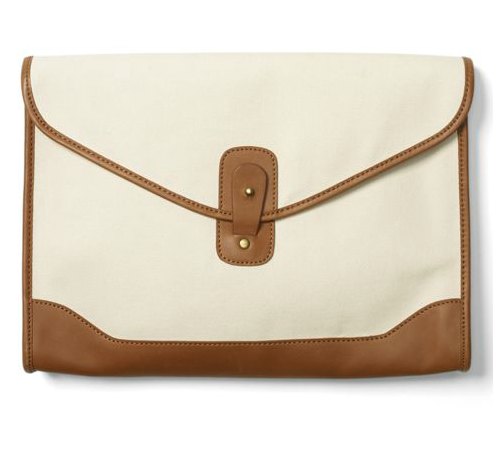 We love how this lightweight clutch can double as an iPad clutch.
Club Monaco Franny Canvas Clutch ($130)
We love how this lightweight clutch can double as an iPad clutch.
Club Monaco Franny Canvas Clutch ($130)