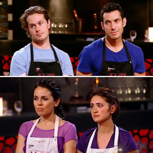 Who Will Win My Kitchen Rules 2012? Nic and Rocco or Leigh and Jennifer?